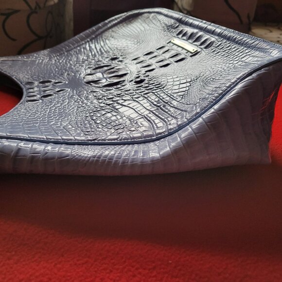 Brahmin Vada Hobo Periwinkle Melbourne Handbag - Like New - Picture 14 of 16